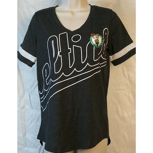 NBA Tops - Women's Celtics T-Shirt - Dark Gray - Small